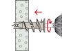 Afbeeldingen van fischer Gipsplaatplug met schroef GKM 12