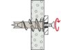 Afbeeldingen van fischer Gipsplaatplug met schroef GKM 12