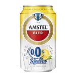 Afbeeldingen van Amstel bier radler 0% 4x6 blik 33cl