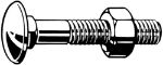 Afbeeldingen van Slotbout din 603/555-thz overm m12x160