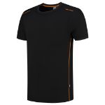 Afbeeldingen van TRICORP WORKWEAR T-shirt Accent 102703 zwart/oranje S