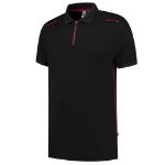 Afbeeldingen van TRICORP WORKWEAR Poloshirt Accent 202703 zwart/rood  2XL