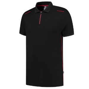 Afbeeldingen van TRICORP WORKWEAR Poloshirt Accent 202703 zwart/rood 3XL