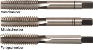 Afbeeldingen van FORUM Handtapset, Whitworth draad hss w 1/2''