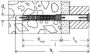 Afbeeldingen van Fischer constructieplug DuoXpand 10 x 140 T verzonken kop TX40