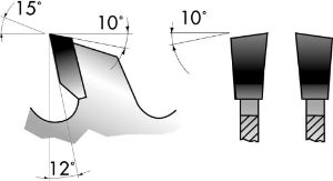 Afbeeldingen van FORUM HW cirkelzaagblad kunststof wisseltand 300x3.2x30 Z=72