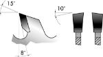 Afbeeldingen van FORUM HW cirkelzaagblad, veeltand wisseltand, dunne zaagsnede 250x2.1x30 Z=80