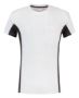 Afbeeldingen van TRICORP WORKWEAR T-Shirt Bicolor Borstzak 102002 Wit/Grijs XS