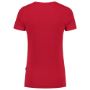 Afbeeldingen van TRICORP CASUAL T-Shirt V Hals Fitted Dames 101008 Rood S