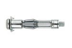 Afbeeldingen van Index® IN-CO metalen hollewandplug met schroef M5x56 Ø10 verzinkt. Wanddikte 16-32mm