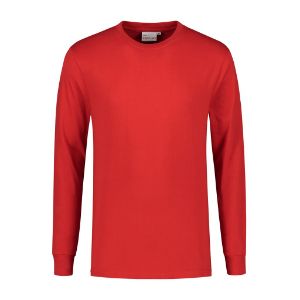 Afbeeldingen van Santino t-shirt James lange mouw rood