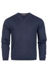 Afbeeldingen van Greiff pullover v-hals donker blauw