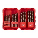 Afbeeldingen van Milwaukee Set HSS-G Co metaalboren in metalen cassette (25-delig) HSSGC Set - 25 pcs 25 dlg